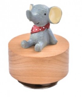 仰望星空 動物 旋轉圓形 音樂盒 MUSIC BOX (單個)